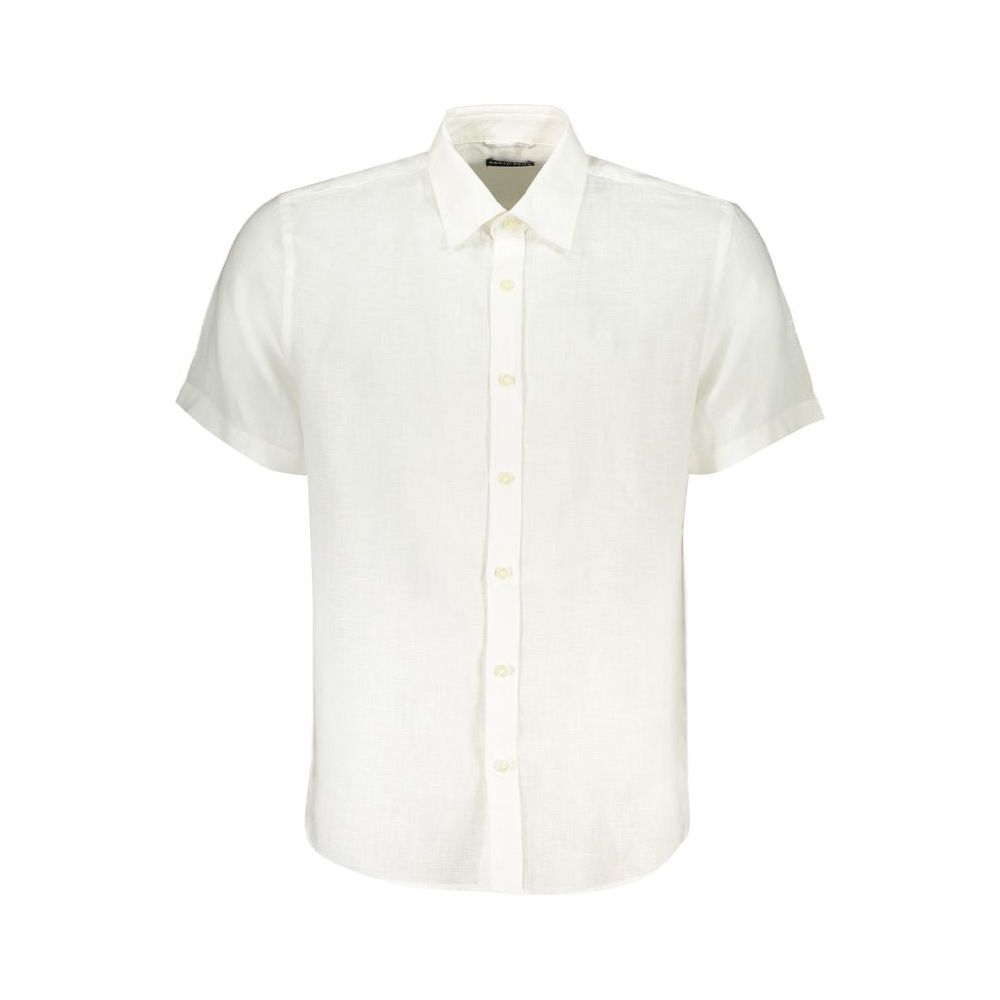 North Sails White Linen Shirt North Sails