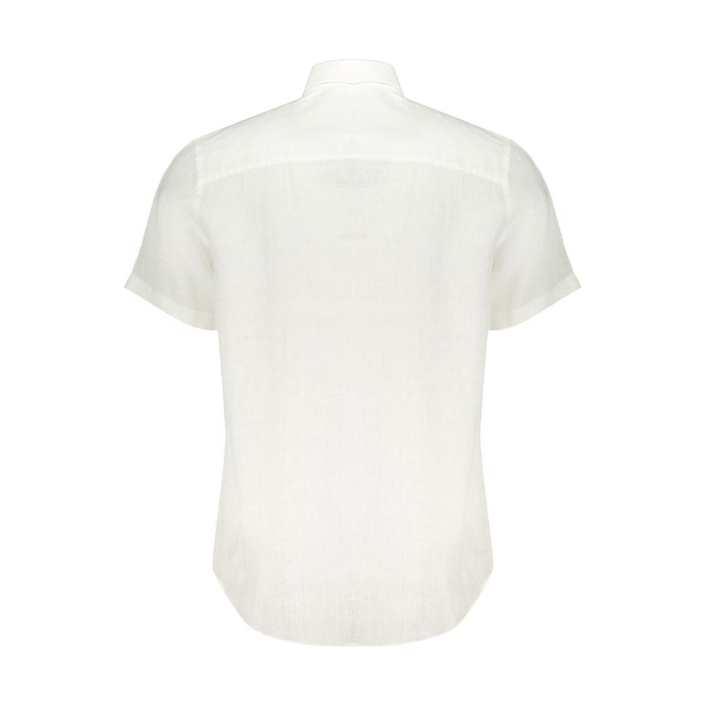 North Sails White Linen Shirt North Sails