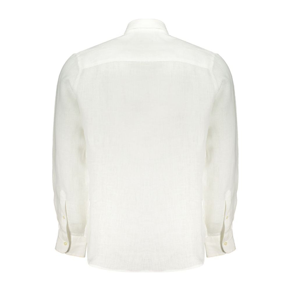 North Sails White Linen Shirt North Sails