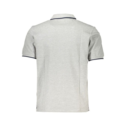 North Sails Gray Cotton Polo Shirt North Sails