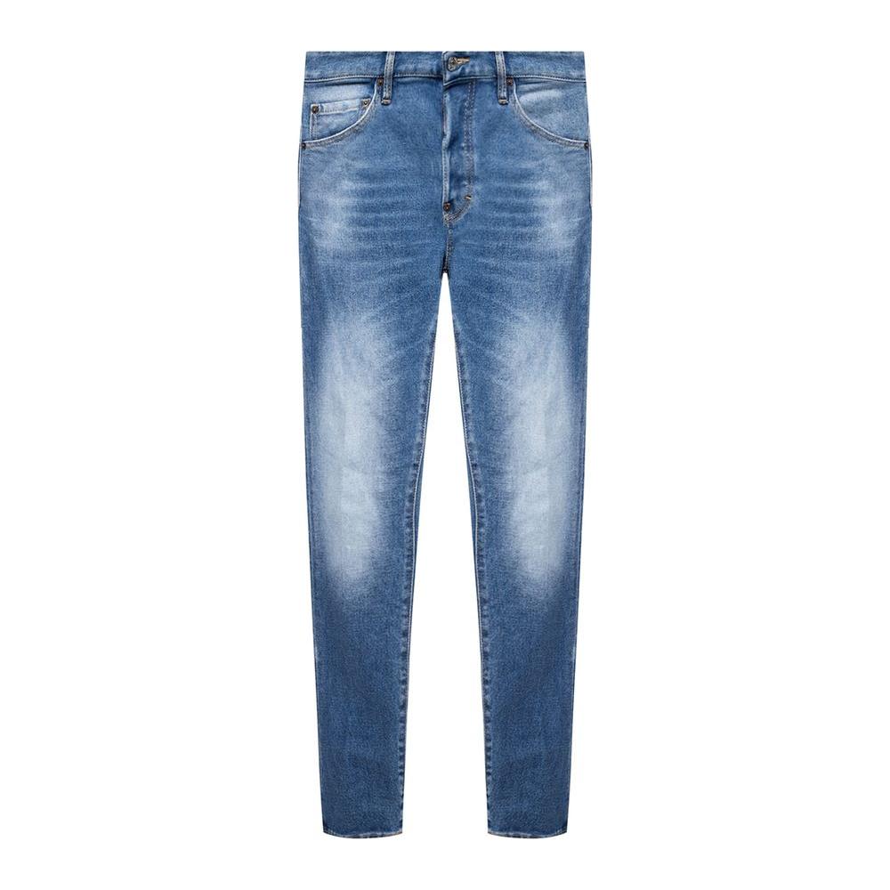 Dsquared² Blue Cotton Men's Distressed Jean Dsquared²