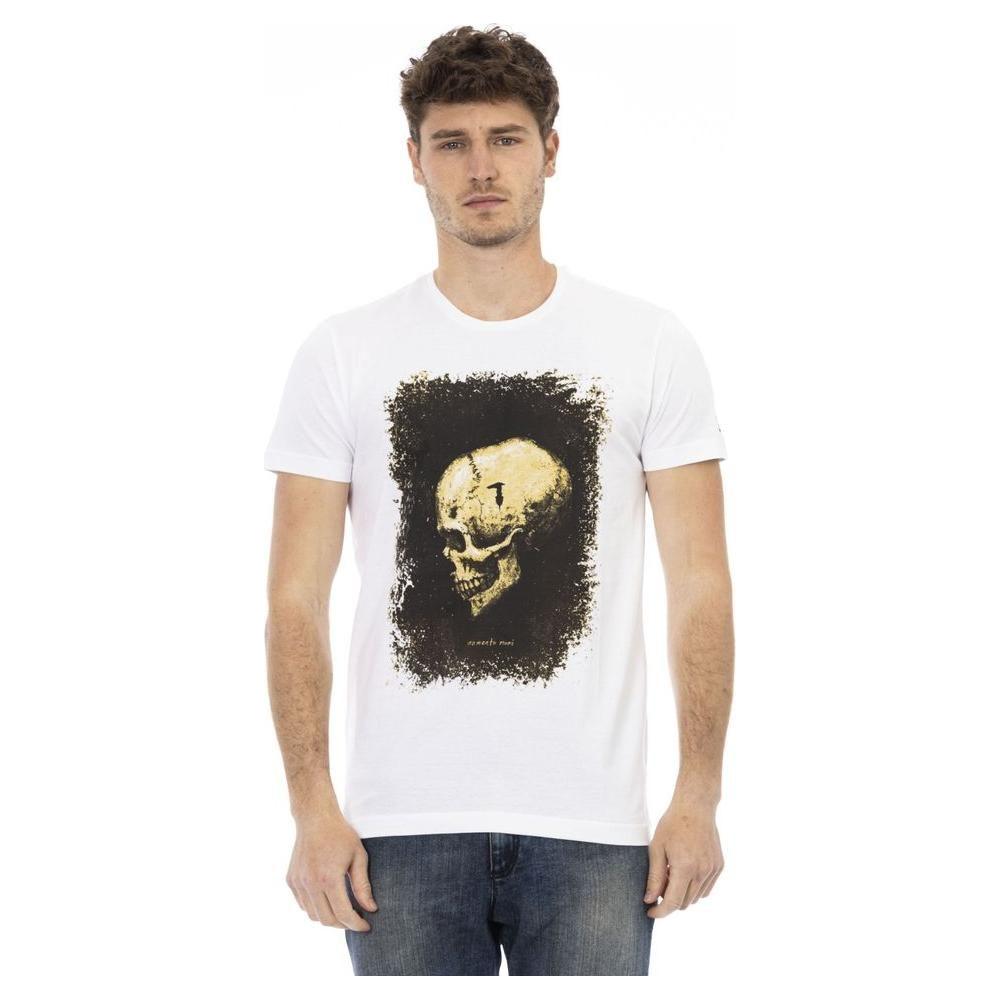 Trussardi Action White Cotton Men's T-Shirt