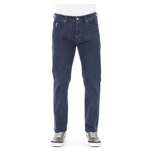 Baldinini Trend Blue Cotton Men's Jeans Baldinini Trend