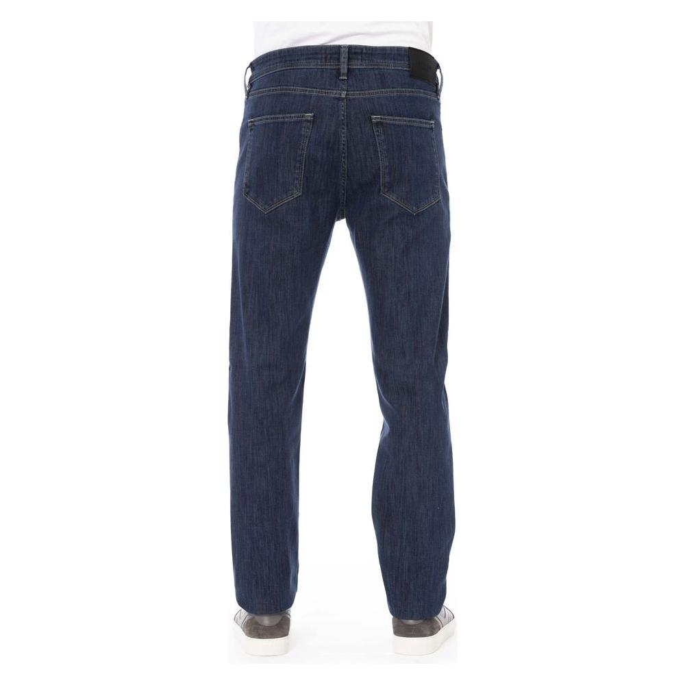 Baldinini Trend Blue Cotton Men Jean Baldinini Trend