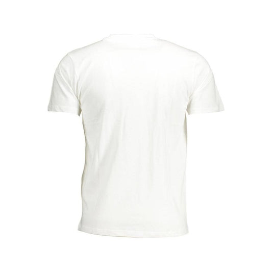 Sergio Tacchini White Cotton T-Shirt Sergio Tacchini