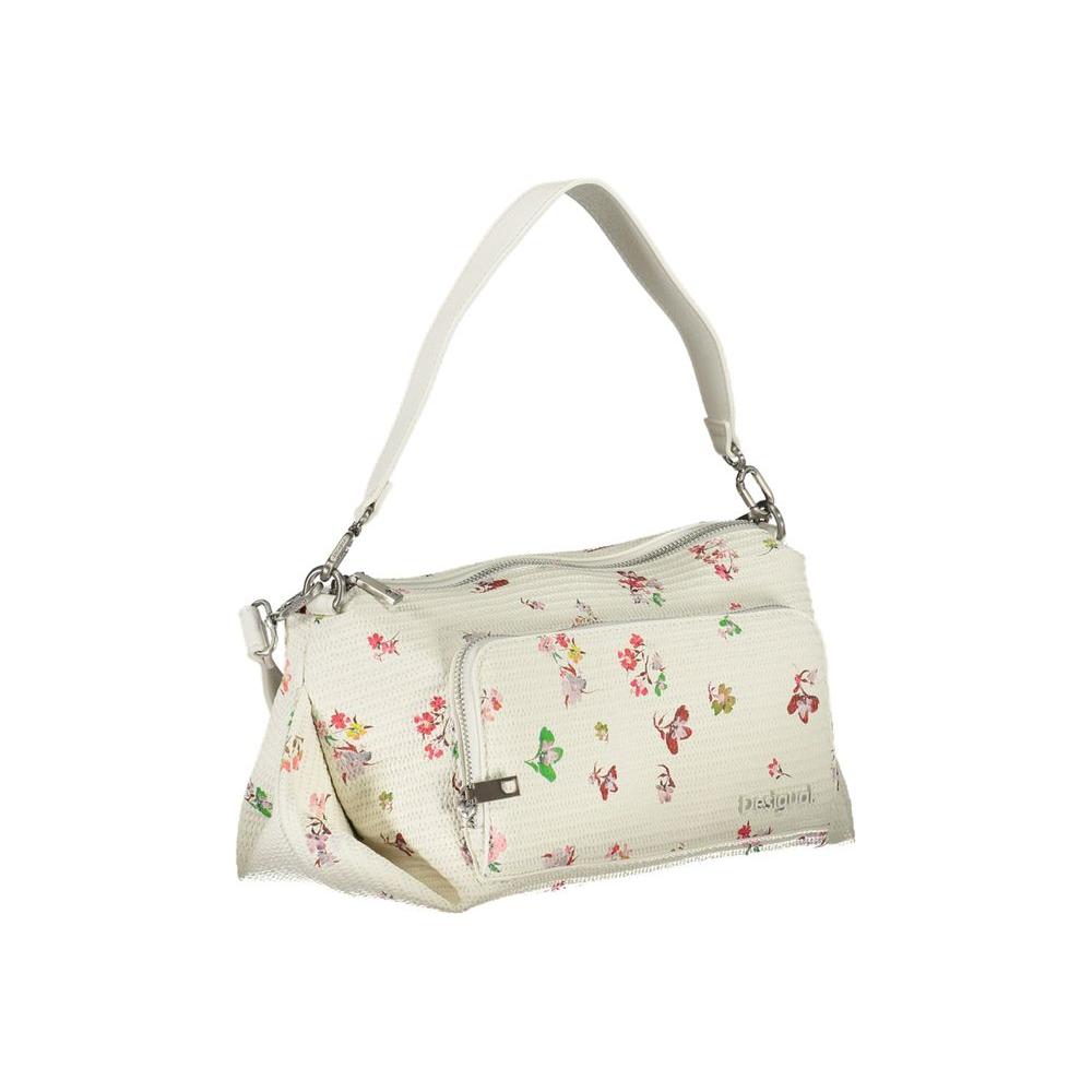 Desigual White Polyethylene Handbag Desigual