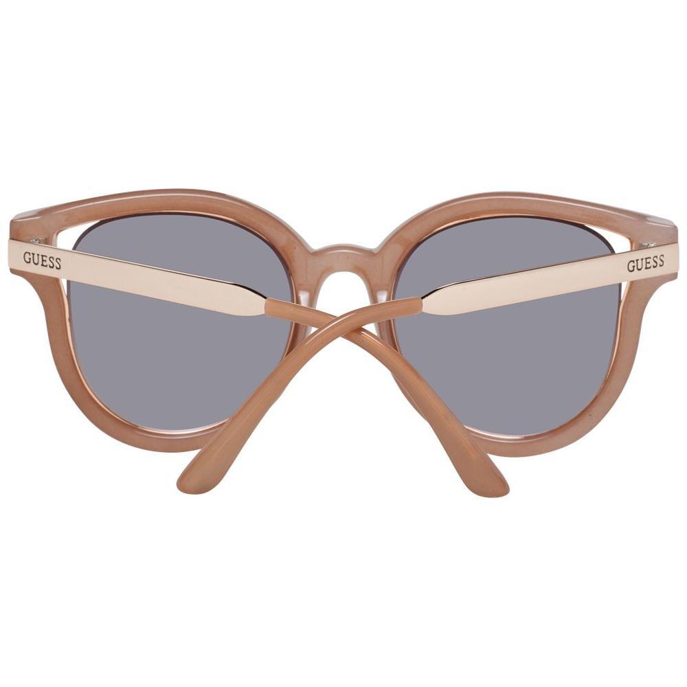 Guess Brown Metal & Plastic Sunglasses