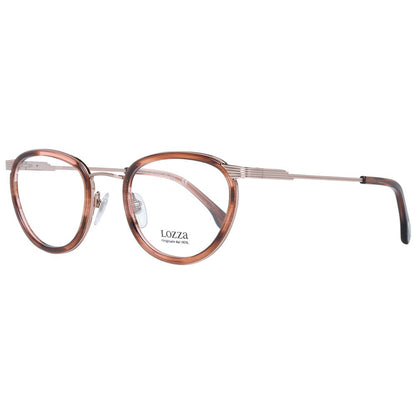 Lozza Brown Metal & Plastic Glasses (Frames)