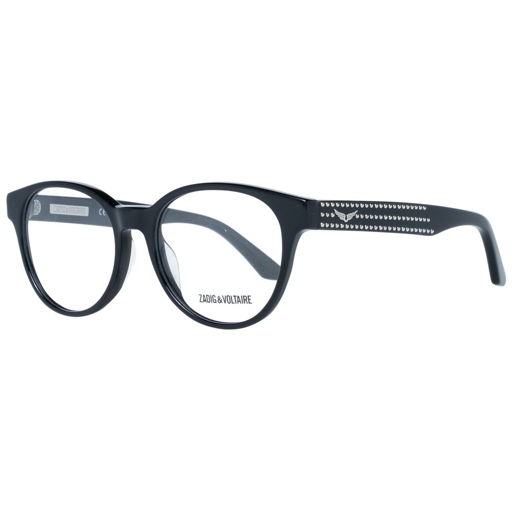 Zadig & Voltaire Black Plastic Glasses (Frames) Zadig & Voltaire