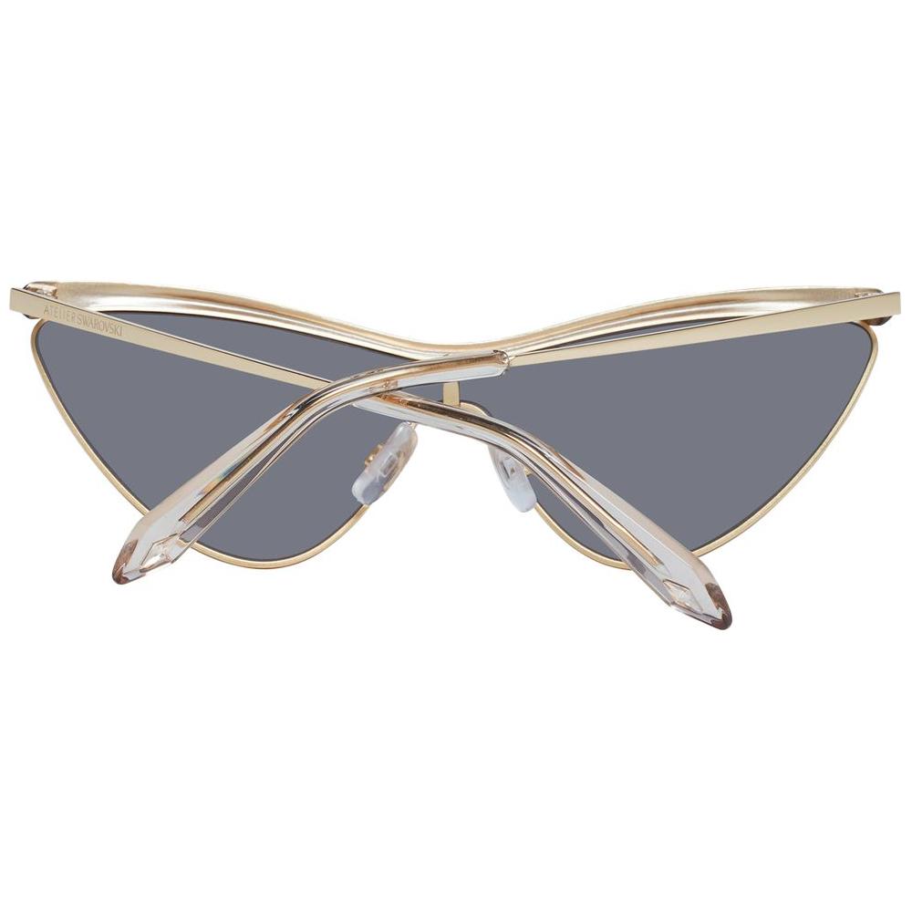 Atelier Swarovski Gold Women Sunglasses Atelier Swarovski