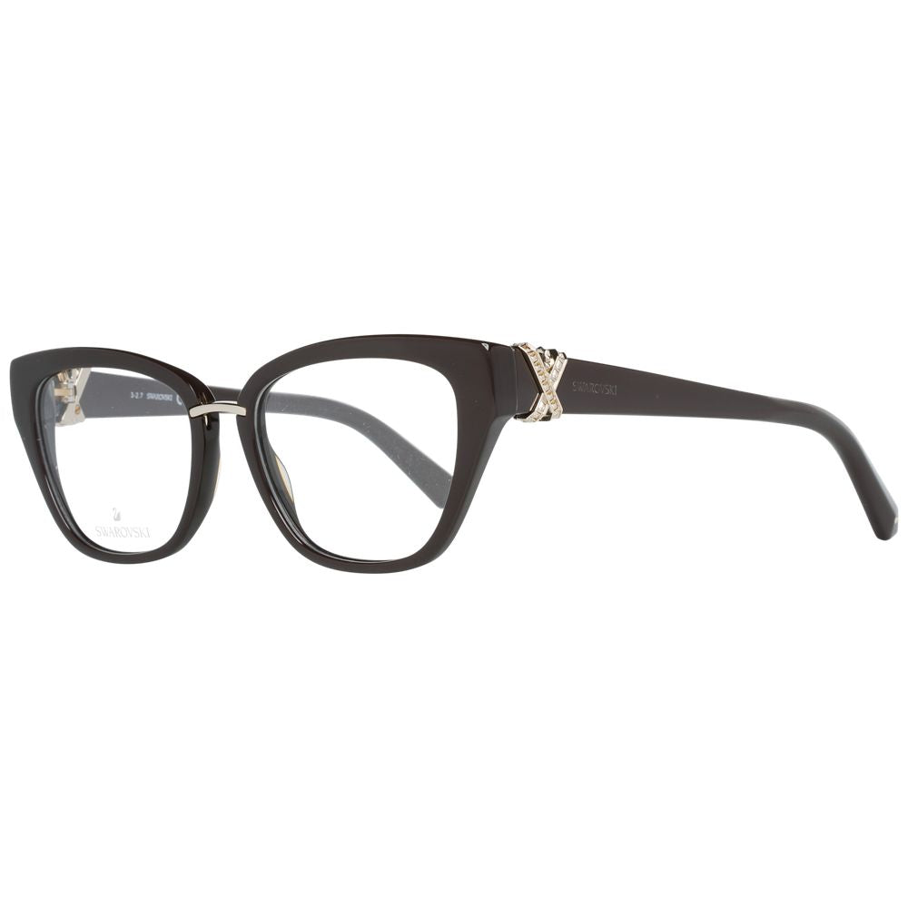 Swarovski Brown Plastic Glasses (Frames)