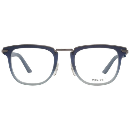 Police Blue Metal & Plastic Glasses (Frames)