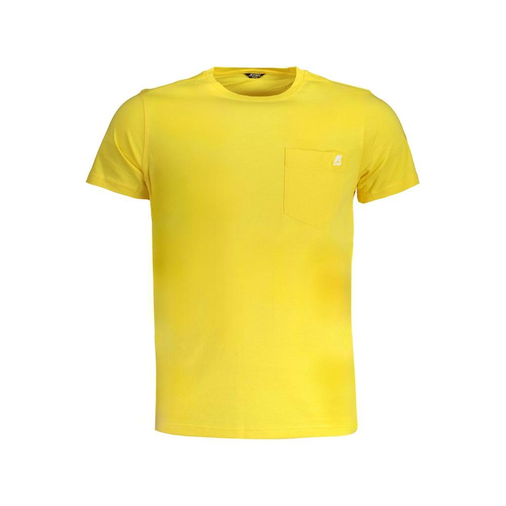 K-WAY Yellow Cotton T-Shirt K-WAY