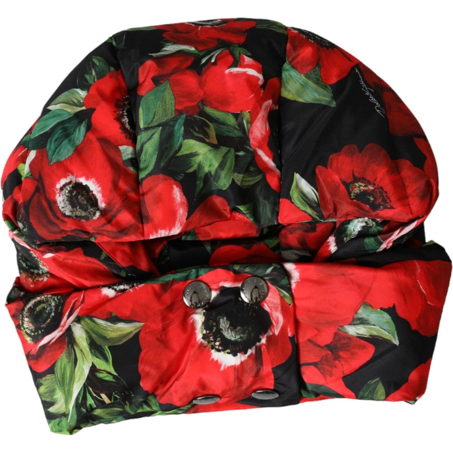 Dolce & Gabbana Multicolor Anemone Whole Head Wrap Hat Dolce & Gabbana