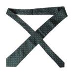 Dolce & Gabbana Green Silk Branded Logo Adjustable Men Tie Dolce & Gabbana