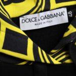 Dolce & Gabbana Black Logo Cotton Hooded Sweatshirt Sweater Dolce & Gabbana