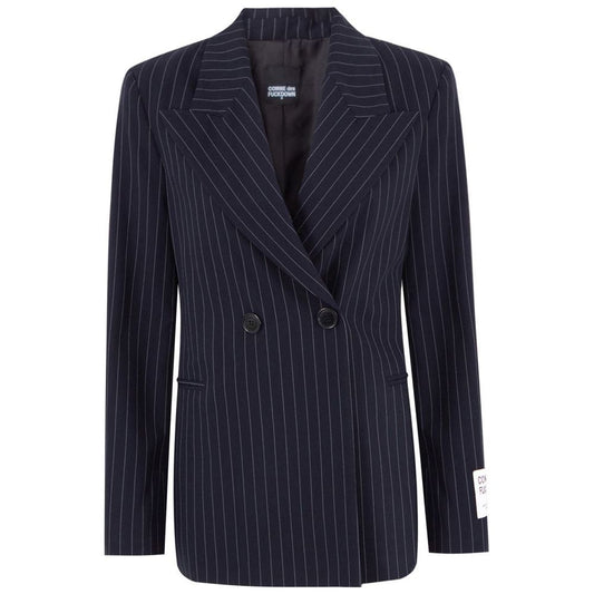 Blue Polyester Suits & Blazer