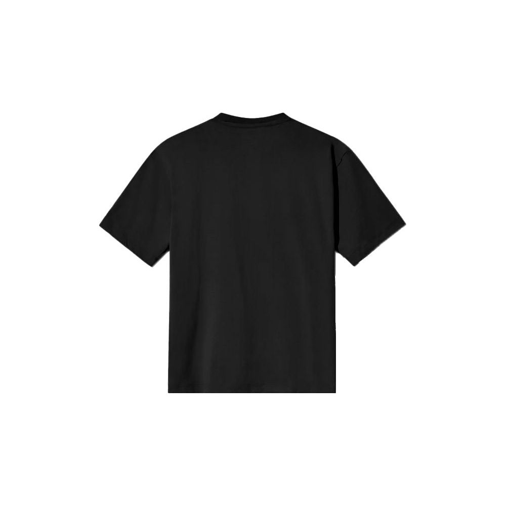 Black Cotton Tops & T-Shirt