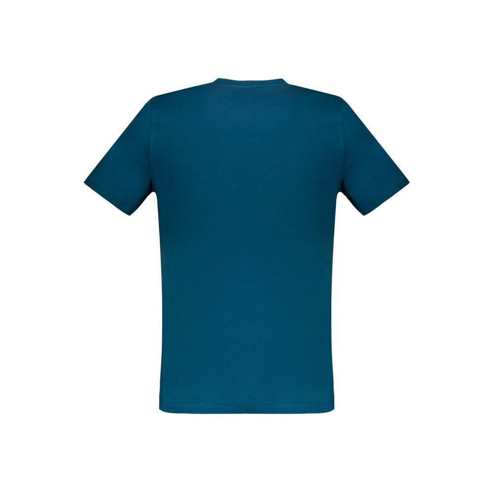 Harmont & Blaine Blue Cotton T-Shirt Harmont & Blaine