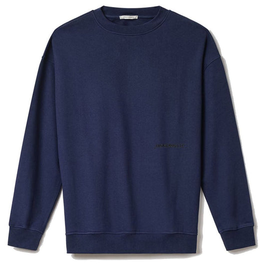 Hinnominate Blue Cotton Sweater Hinnominate