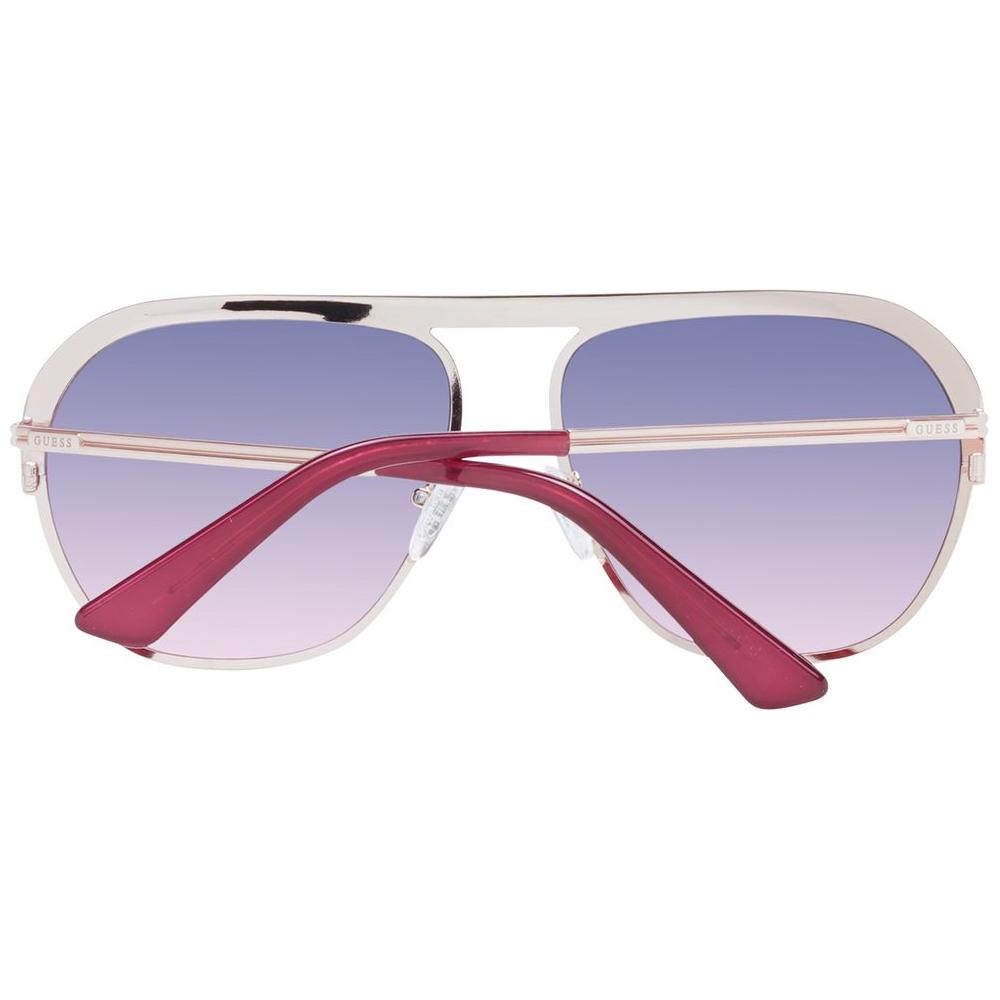 Guess Rose Gold Unisex Sunglasses Guess