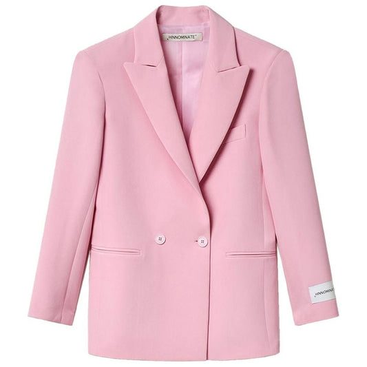 Pink Polyester Suits & Blazer