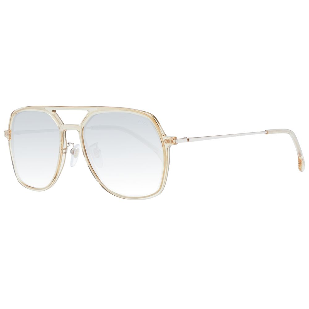 Lozza Beige Unisex Sunglasses