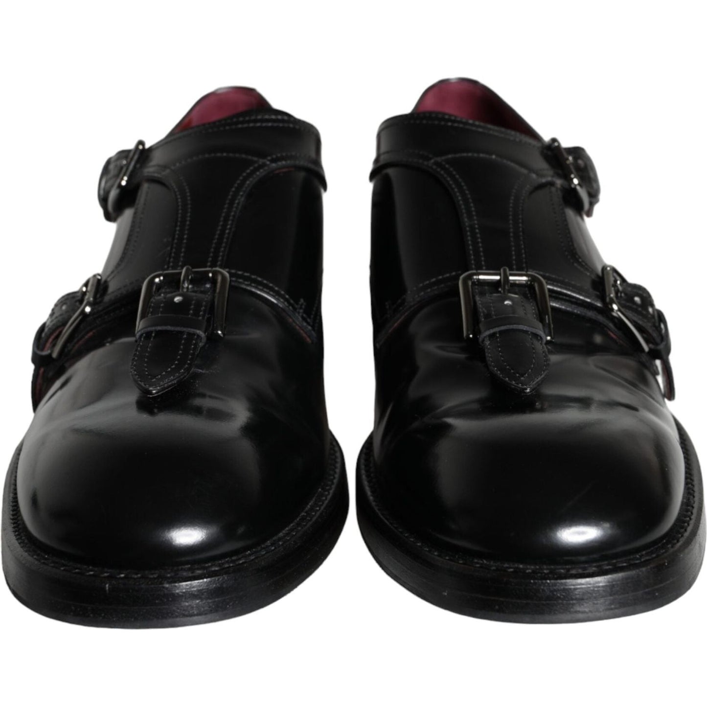 Dolce & Gabbana Black Calf Leather Men Formal Dress Shoes Dolce & Gabbana