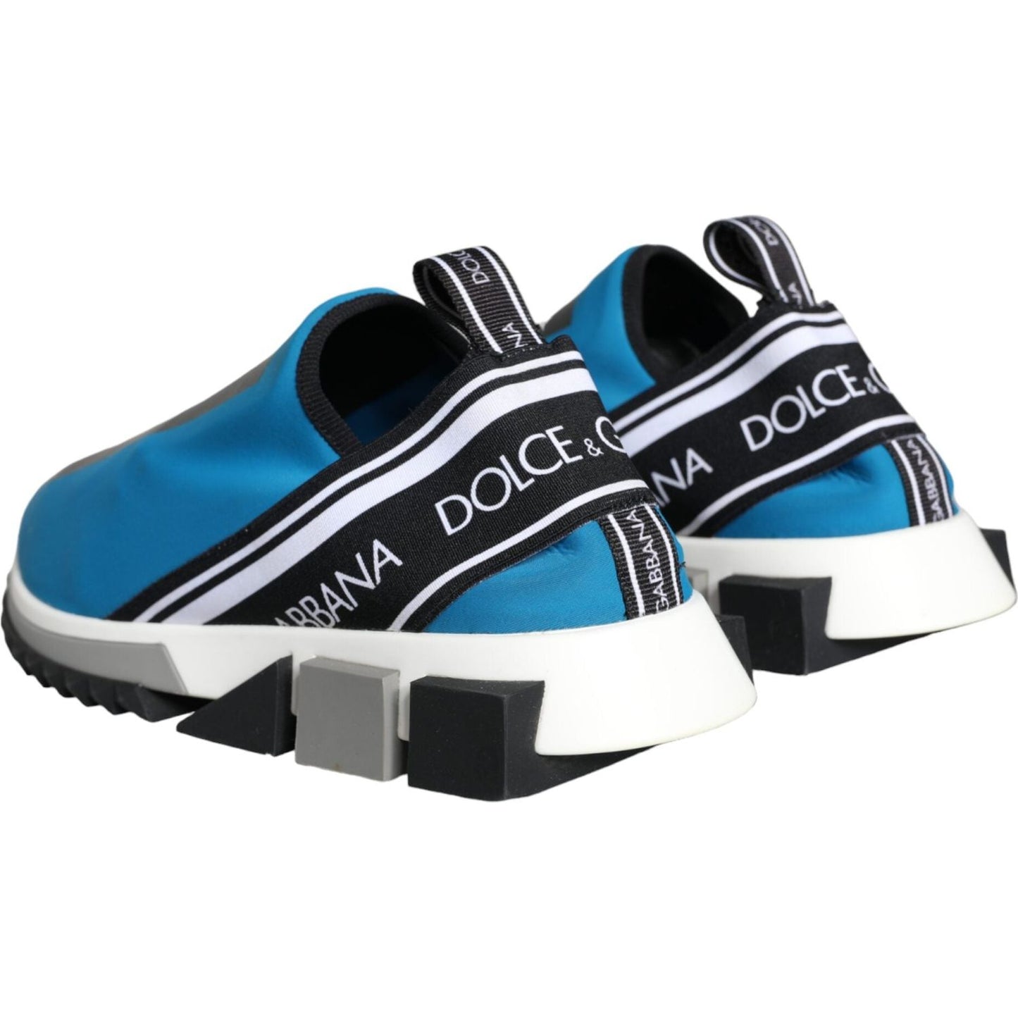 Dolce & Gabbana Blue Logo Low Top Sorrento Sneakers Shoes Dolce & Gabbana