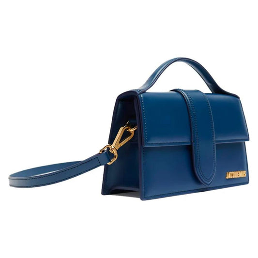 Jacquemus Blue Leather Crossbody Bag