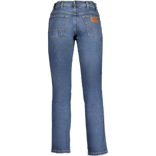 Wrangler Blue Cotton Jeans & Pant