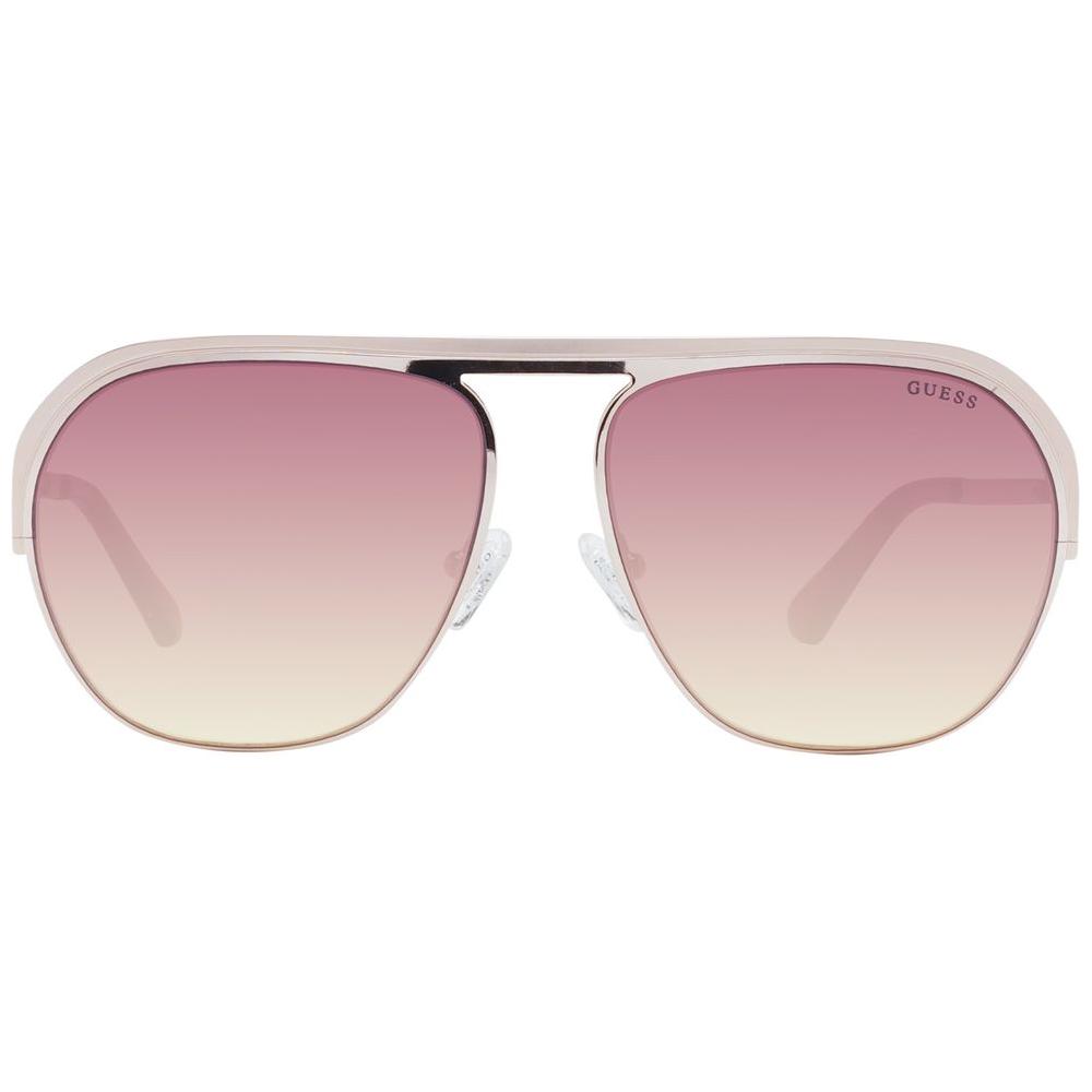 Guess Rose Gold Unisex Sunglasses Guess