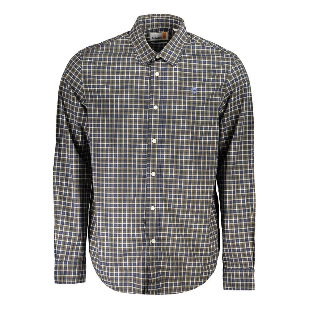 Timberland Blue Cotton Shirt Timberland