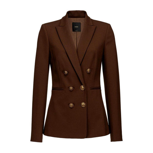 PINKO Brown Viscose Suits & Blazer PINKO