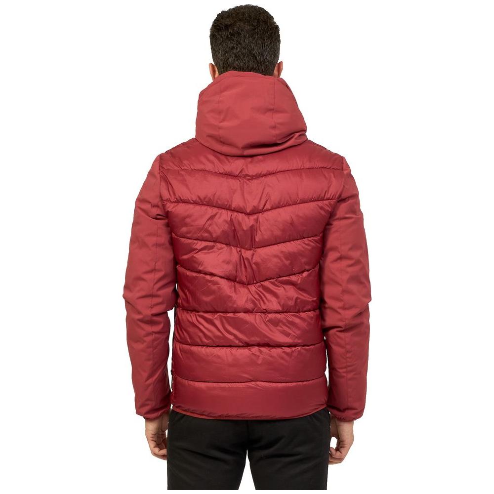 Yes Zee Red Nylon Jacket Yes Zee