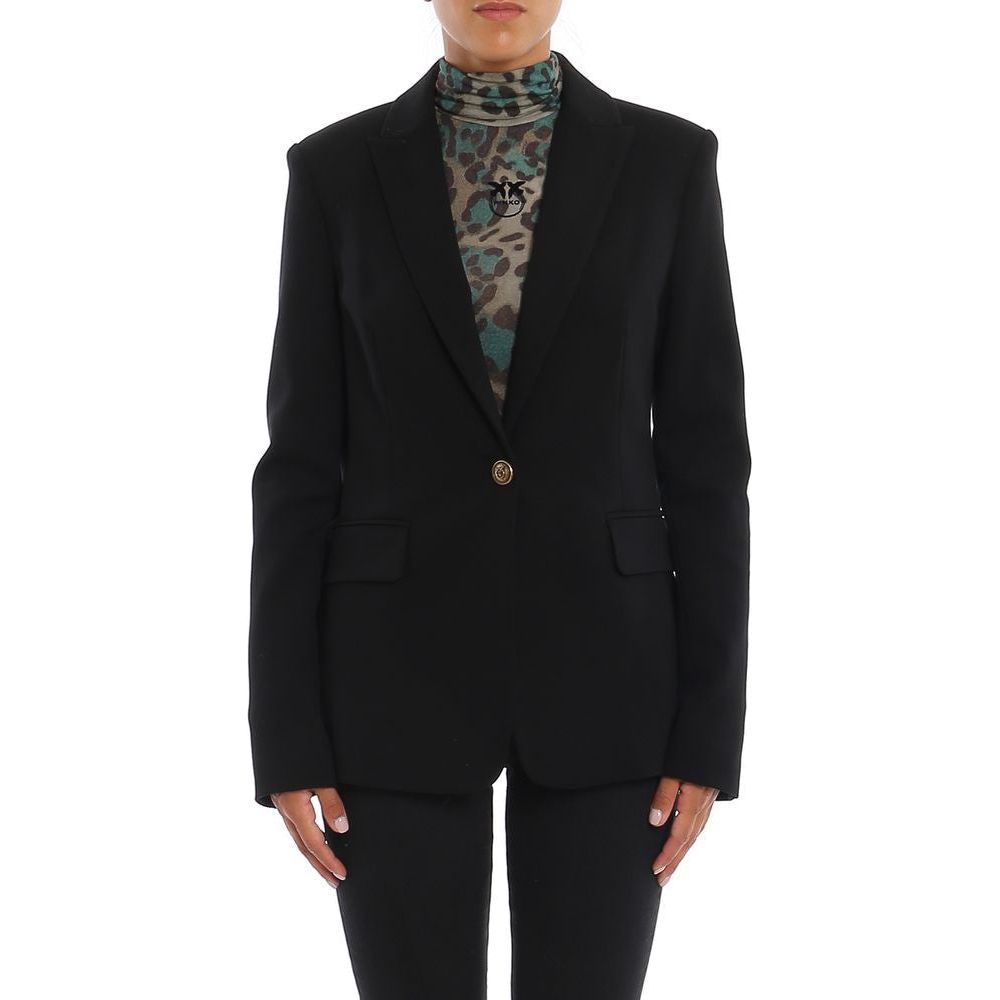 PINKO Black Viscose Suits & Blazer PINKO