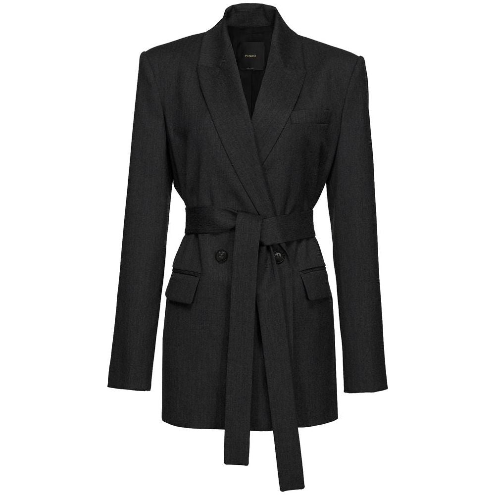 PINKO Black Polyester Suits & Blazer PINKO