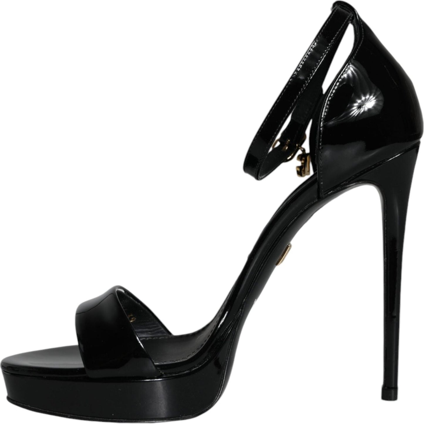 Dolce & Gabbana Black KEIRA Heels Ankle Strap Sandals Shoes Dolce & Gabbana