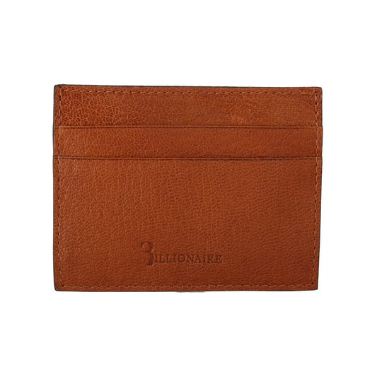 Elegant Men's Leather Wallet in Brown