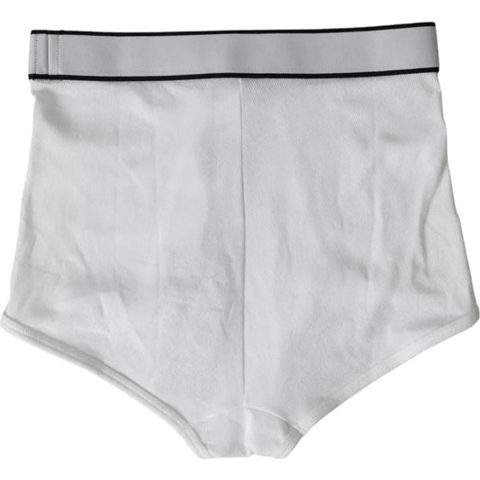 Dolce & Gabbana White Cotton Stretch Branded Logo Underwear Dolce & Gabbana