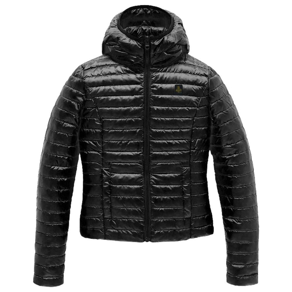 Refrigiwear Black Polyamide Jackets & Coat Refrigiwear