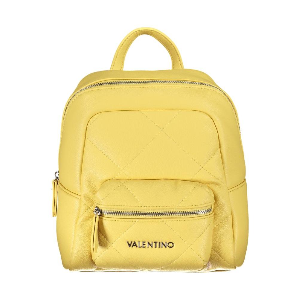 Valentino Bags Yellow Polyethylene Backpack Valentino Bags