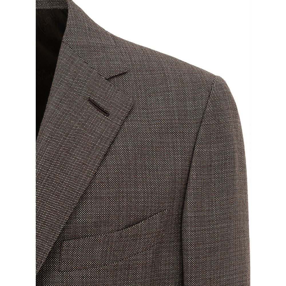 Brioni Beige Wool Blazer Brioni