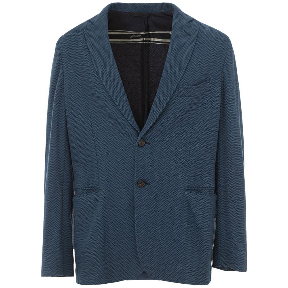 Brioni Blue Wool Blazer Brioni