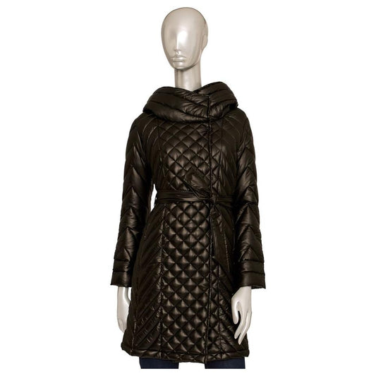 Baldinini Trend Black Polyester Women Jacket Baldinini Trend