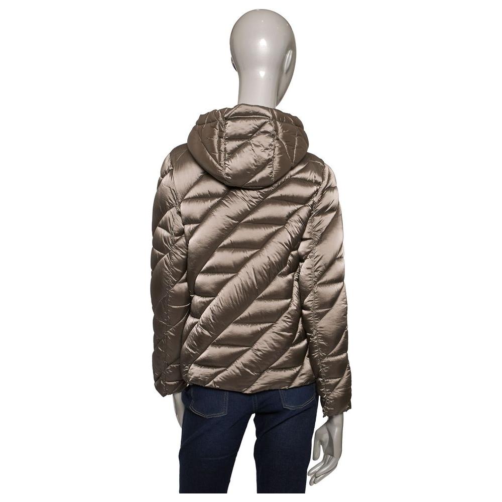 Baldinini Trend Gray Polyester Women Jacket Baldinini Trend