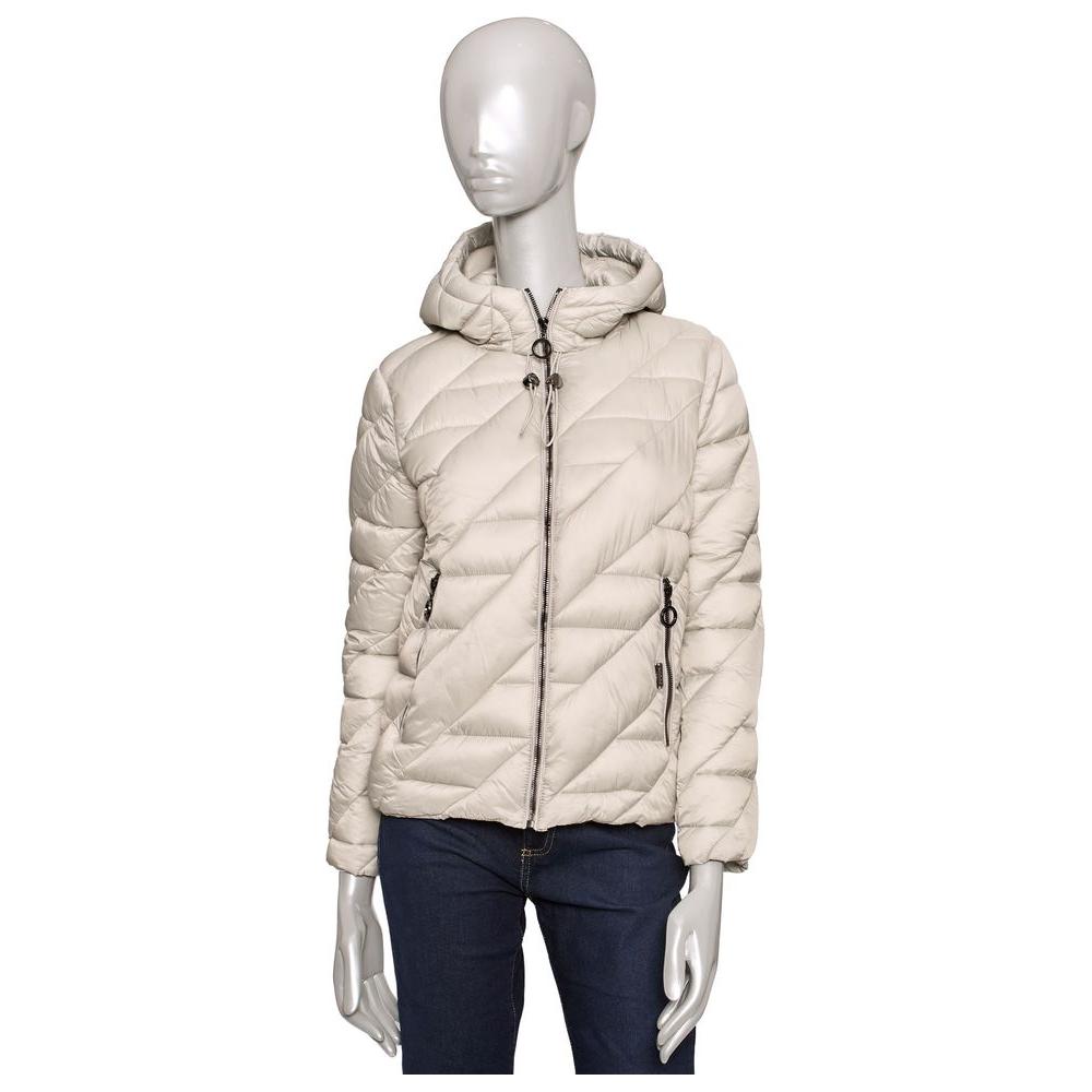 Baldinini Trend Silver Polyester Women Jacket Baldinini Trend