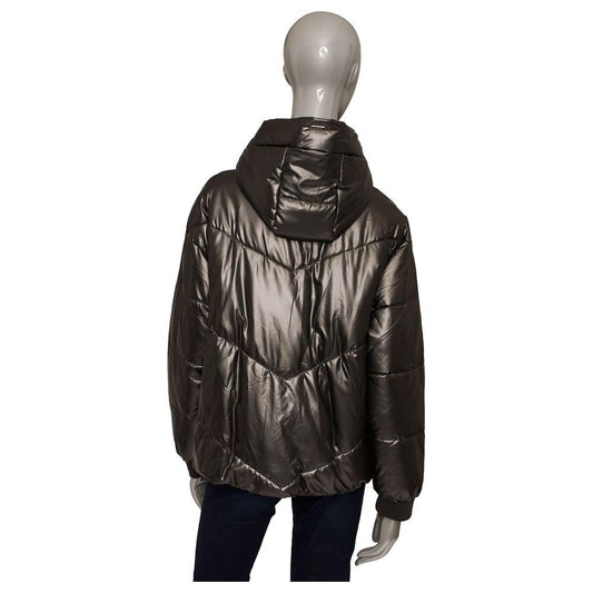 Baldinini Trend Gray Polyester Women Jacket