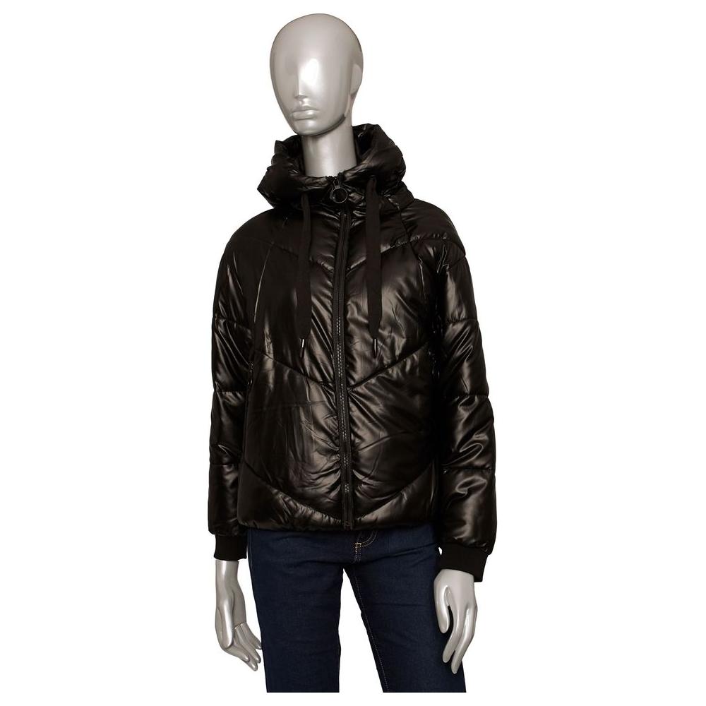 Baldinini Trend Black Polyester Women Jacket