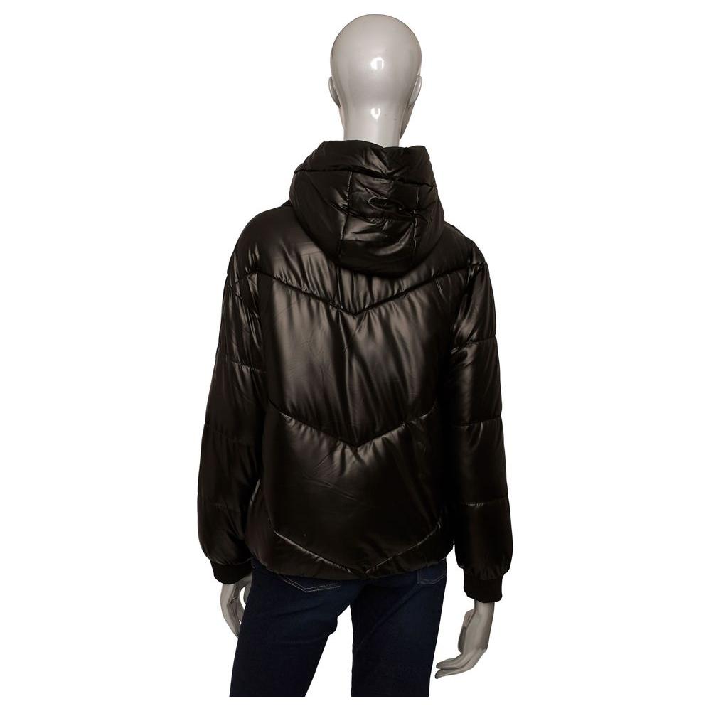 Baldinini Trend Black Polyester Women Jacket